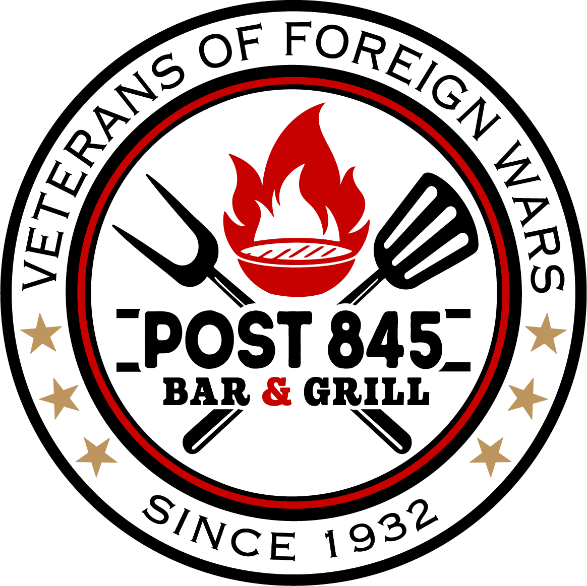 Post 845 Bar and Grill logo